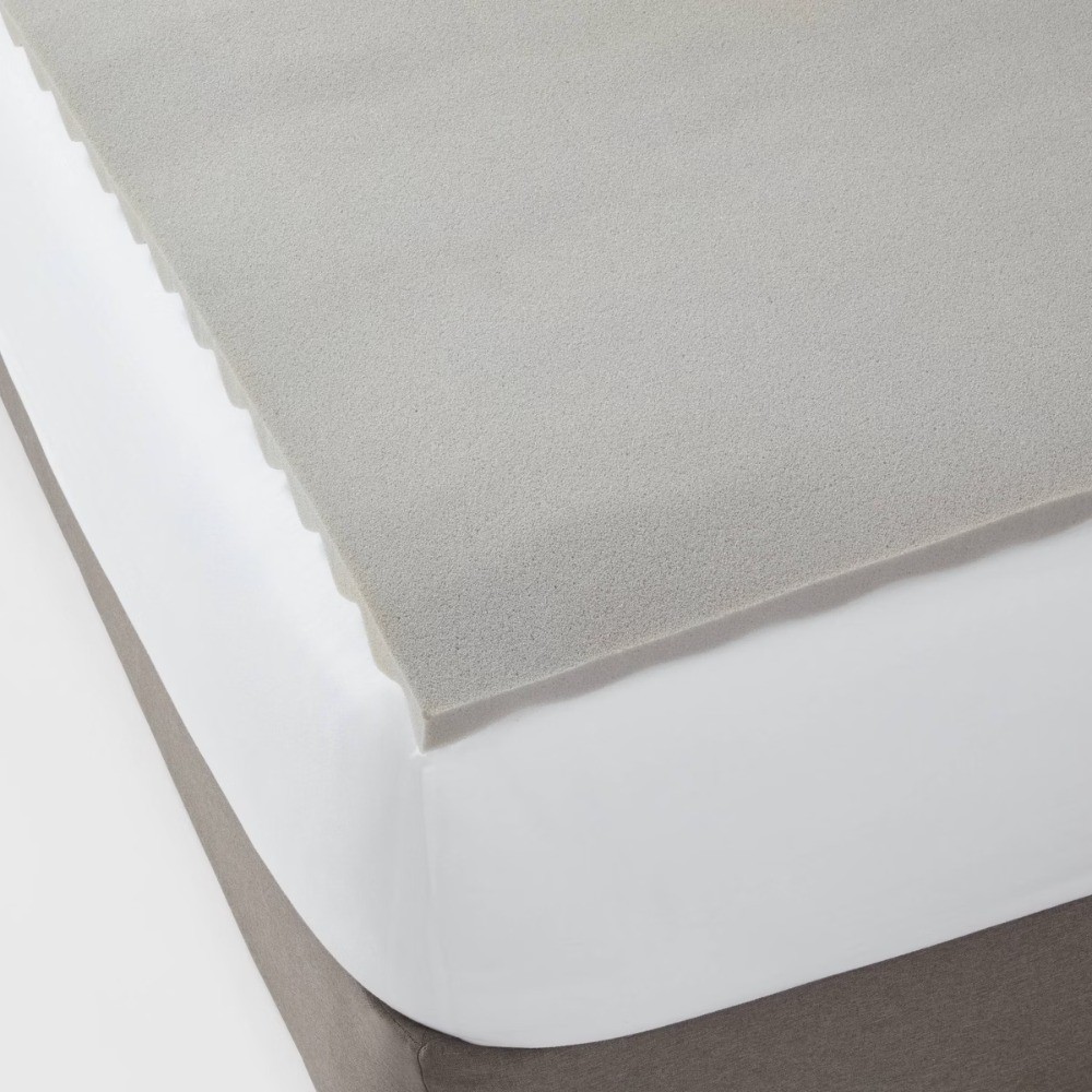 1.5" Reversible Memory Foam Mattress Topper gallery