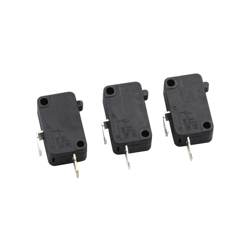 3x Plastic Microwave Oven Door Switch for Microwave 16A 125/250V(Normally O&C) gallery