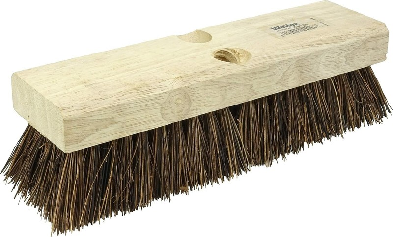 Versatile 44026 Deck Scrub Brush with Heavy Duty Palmyra for Tough Cleaning gallery