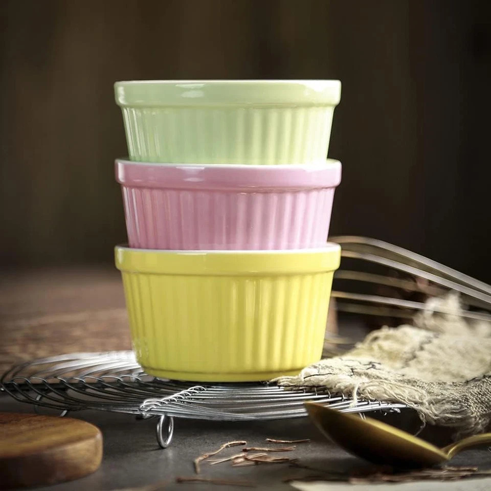 Ramekins 6Oz Oven Safe Creme Brulee Ramekins and Souffle Dishes gallery