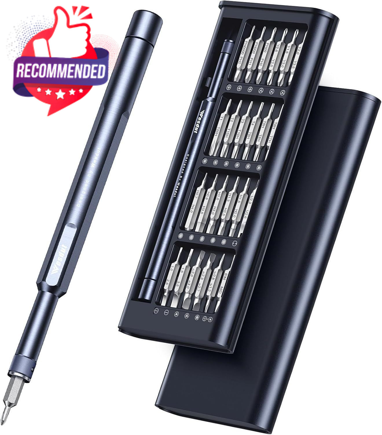 49-In-1 Precision Screwdriver Set Black gallery