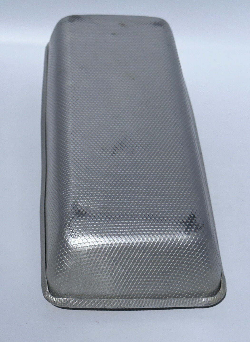 VINTAGE Magic Touch Ice CUBE TRAY 18 SLICE ALUMINUM SILVER TEXTURED TRAY (10) gallery