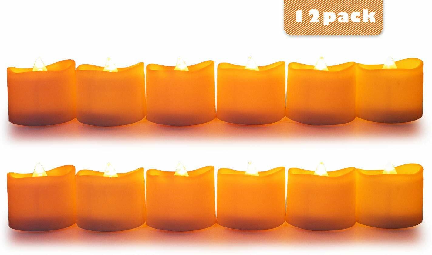 Flameless Candle with Battery LED, Realistic and Bright Tea Light for Holidays gallery