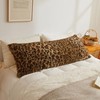 20x54 Fluffy Leopard Print Body 54" x 20" (Pack of 1) Cheetah Print Brown gallery