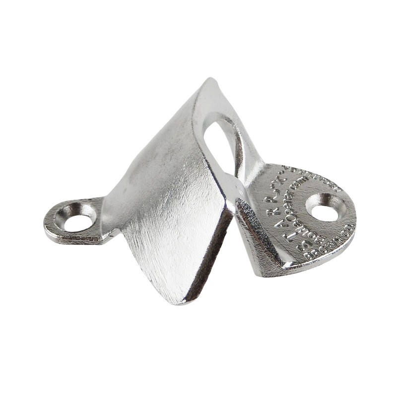 Starr X Plain Solid Stainless Steel Beer Soda Bar Bottle Opener Wall Mounted gallery