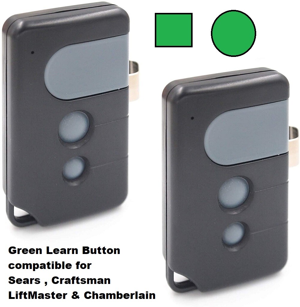 2 For Sears Craftsman Garage Door Opener Remote Control 3 Button 53879 139.53879 gallery