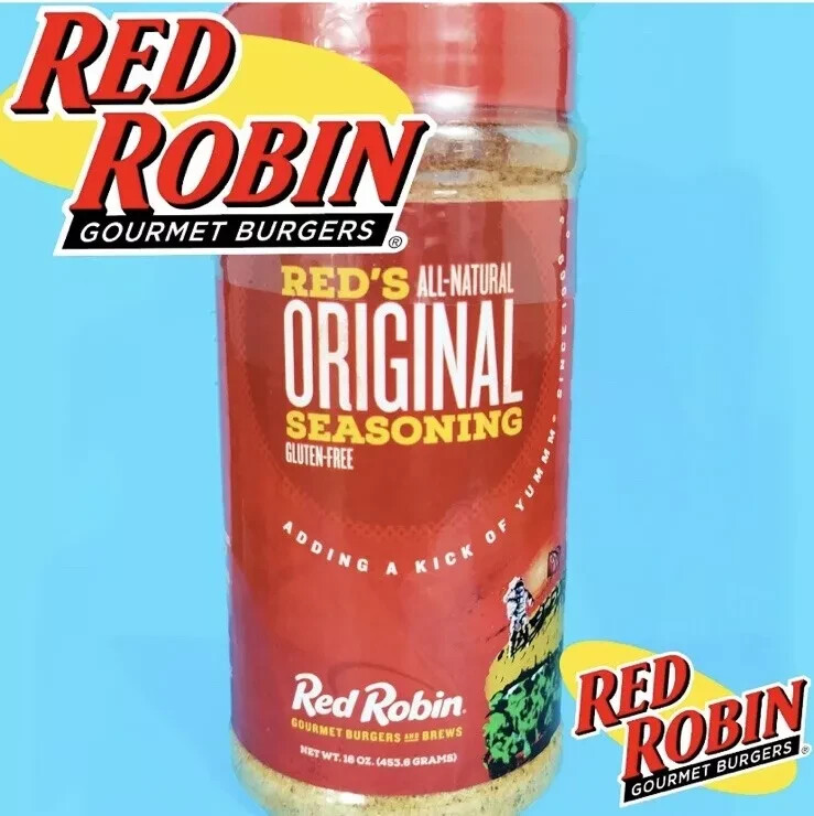 16oz Red Robin Seasoning - LARGE Size - Original - New, Fresh, Factory Sealed gallery