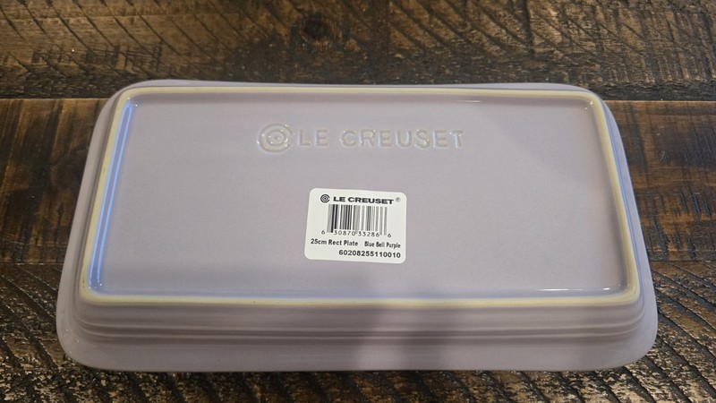 Le Creuset dish 25cm, Rectangular Ceramic Purple Glossy gallery