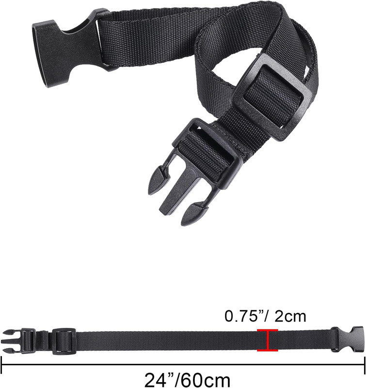 Utility Straps Quick Release Nylon Backpack Accessory Bag Strap,Adjustable for H gallery