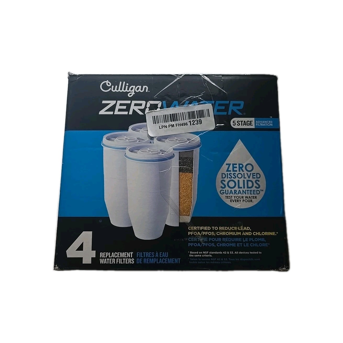 Zero Water 5 Stage Replacement Water Filters ZR-006 - 4 Pack gallery