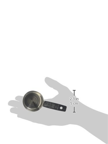 Tablecraft 1/4 Cup Stainless Steel Measuring 2-Ounce, Silver gallery
