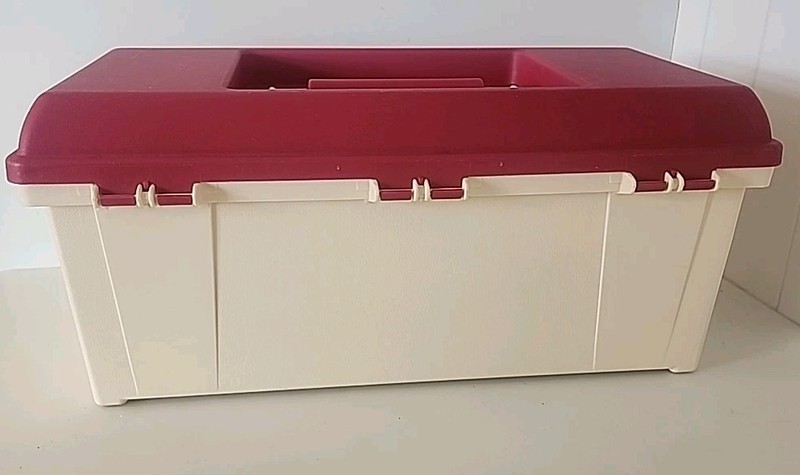 Wilton Cake Decorating Tool Caddy with Large Lot of Supplies gallery