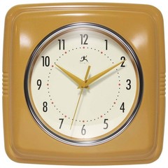 9.25″ Square Retro Wall Clock