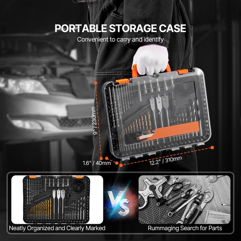 Drill Bit Set 100PCS Screwdriver Bit Set with Carrying Case Multi-purpose gallery