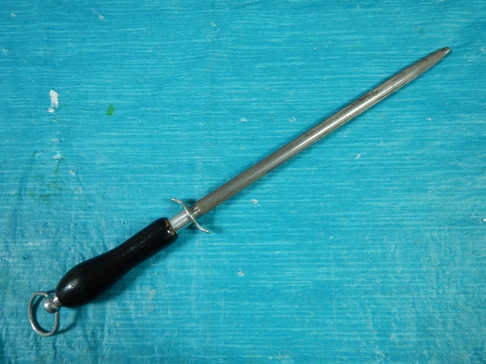 Vintage ROWOCO #511 Knife Steel Sharpener/France/18”- lots of life left!!! gallery