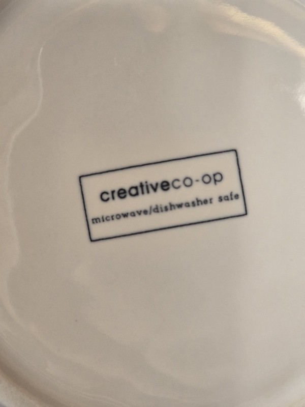Creative Co-op Classic French White Pitcher Stoneware Ellegant Collector gallery