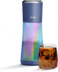 Mr Coffee Express Cold Brew Coffee Maker 10-Minute Vacuum Powered Machine Indigo