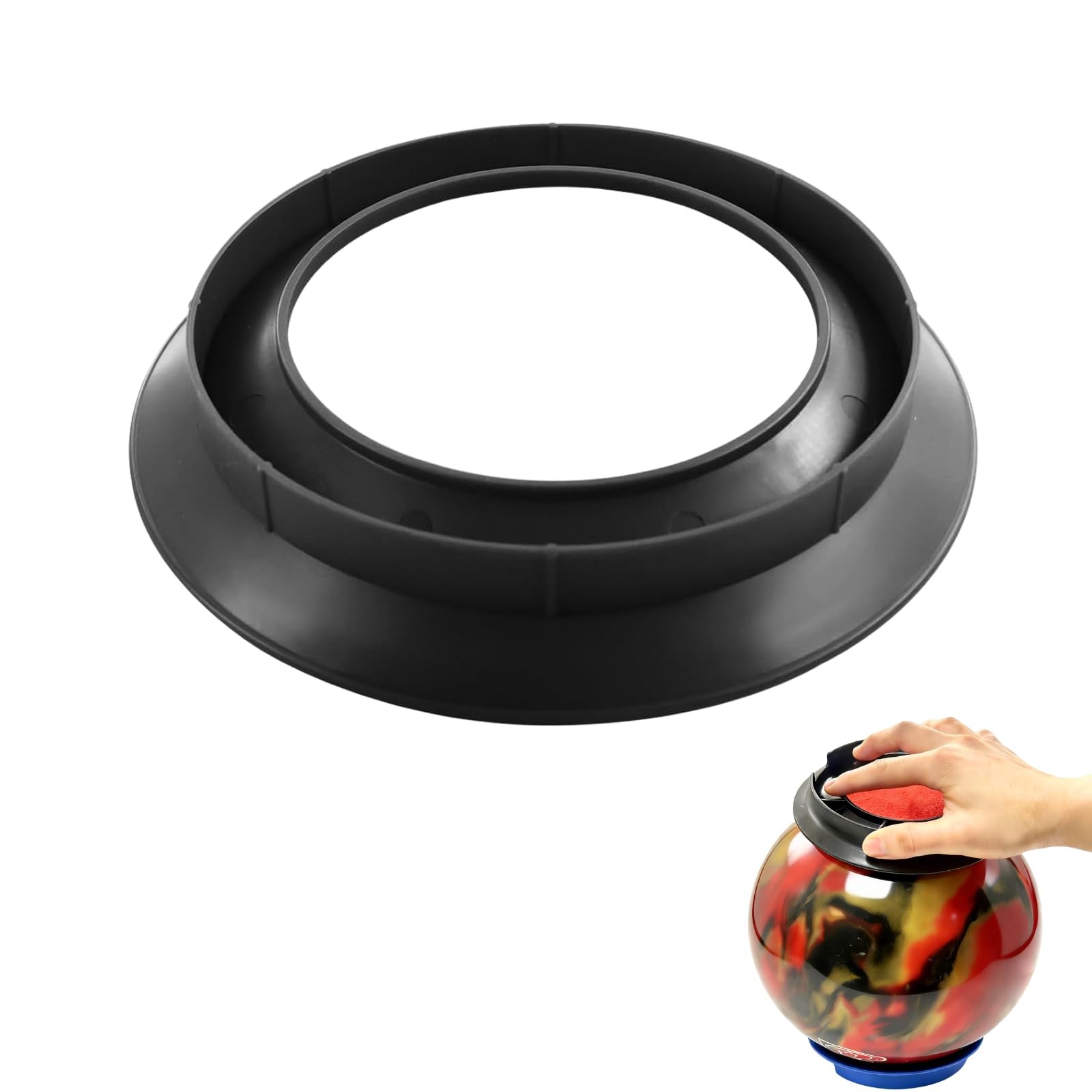 Universal Sanding Pad Holder for Bowling Balls, Precision Surface Maintenance... gallery