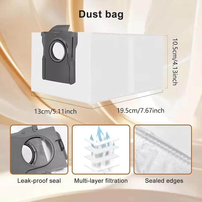 Main Side Brush/Filter/Dust Bin/Mop/Bracket For Dreame L40s Pro Ultra/L40s Ultra gallery