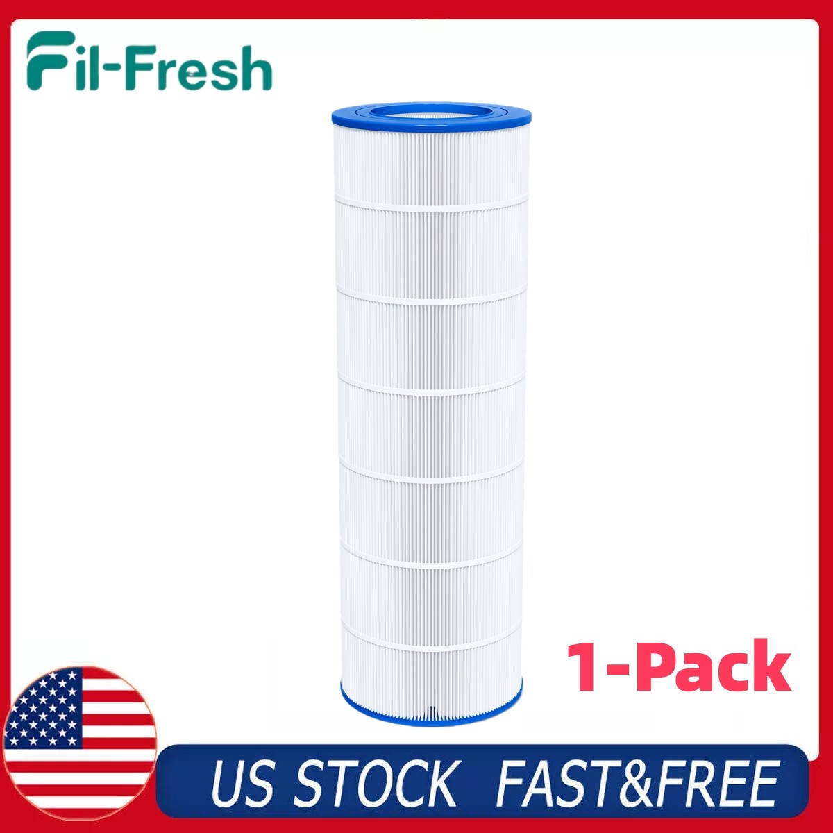 Fil-Fresh CC200 Pool Filter 200 sq.ft Replacement for Pentair R173217 PAP200 gallery
