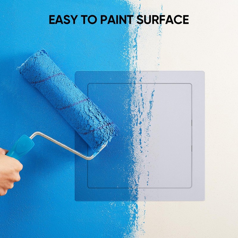 Access Panel for Drywall, 6 x 9 Inch ABS Plastic Wall Hole Cover Access Doors... gallery