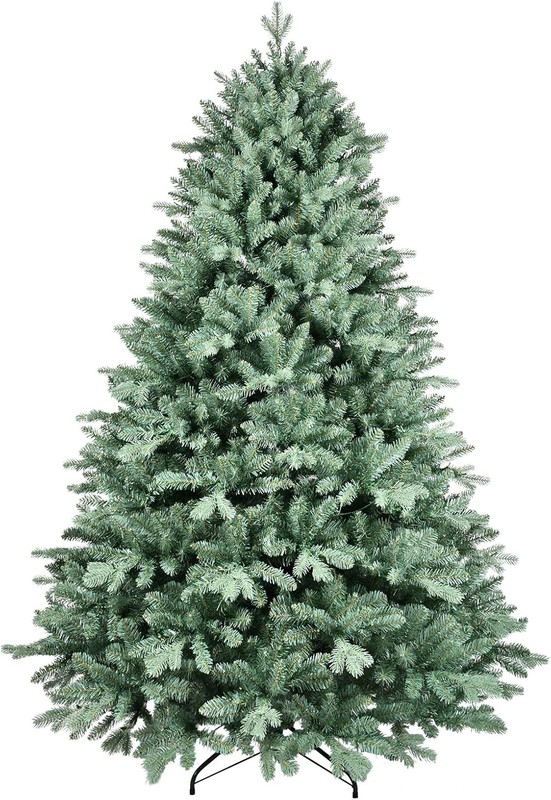 7FT Artificial Spruce Christmas Tree - 2518 PE&PVC Branch Tips - Metal Stand gallery