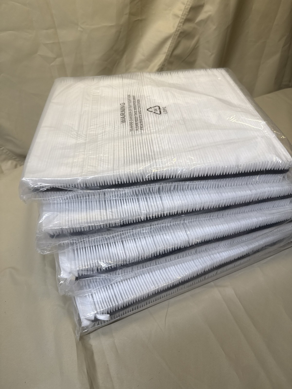 Unbranded Flat Panel Air Purifier Filters Pleated White New gallery