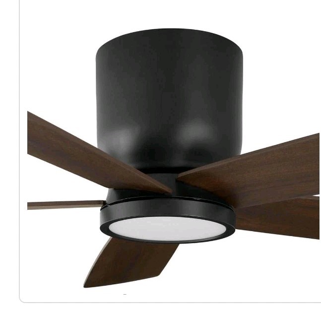 Home Decorators Collections 52 inch Ceiling Fan with LED Light - Brown Free Ship gallery