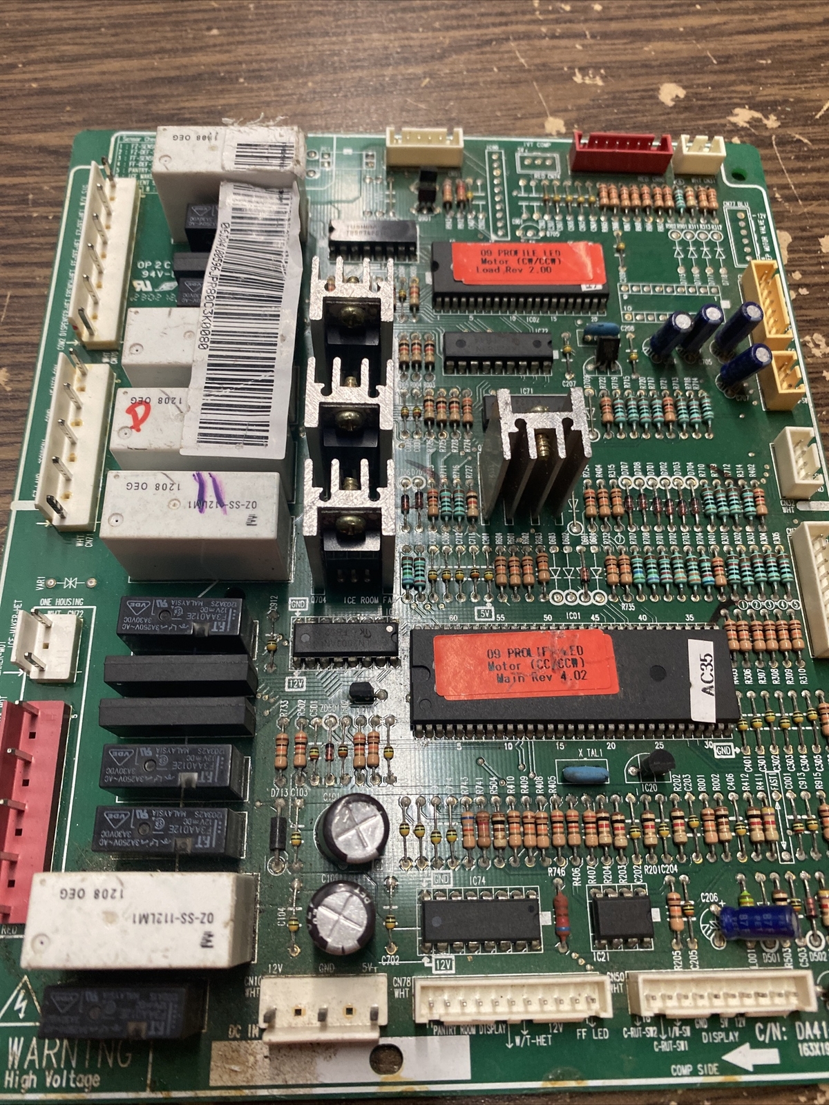 Genuine OEM Samsung DA41-00596H Refrigerator Main Control Board |BK1138 gallery
