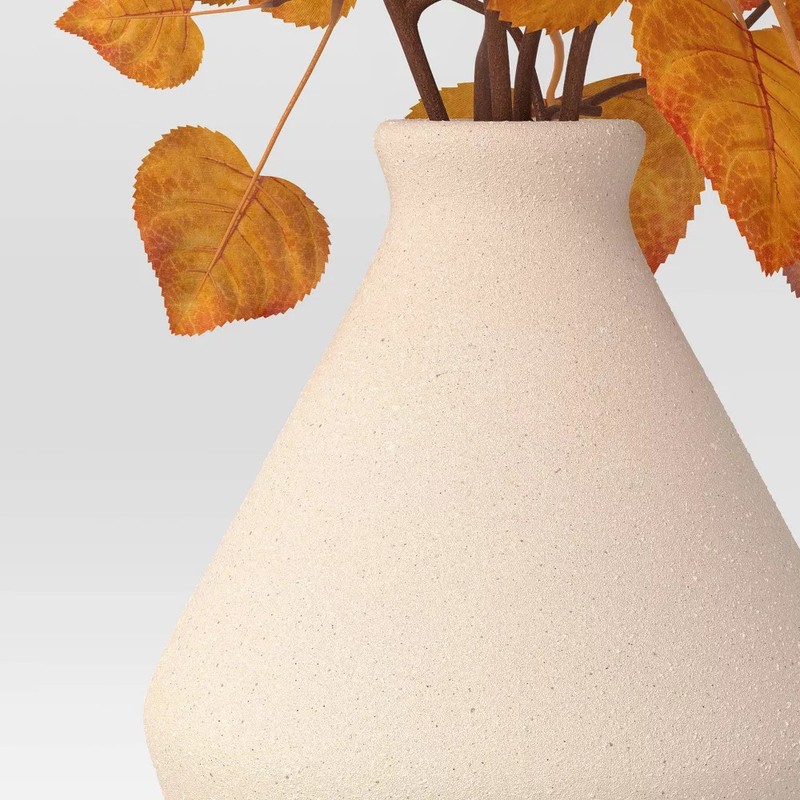 Large Orange Fall Leaf Artificial Plants Arrangement - Threshold gallery