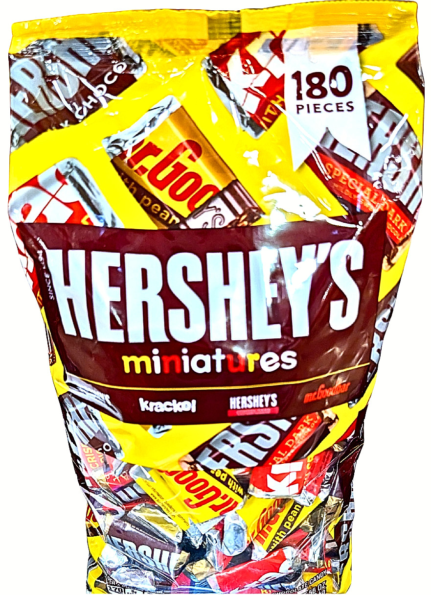 Hershey's Miniatures Variety Pack Chocolate Candy 180 Pcs EXP 05/2026 gallery