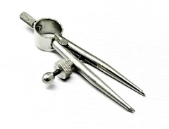 Divider Mini Round Leg Spring Dividers Layout Compass Tool Jewelry Hobby PEGASUS