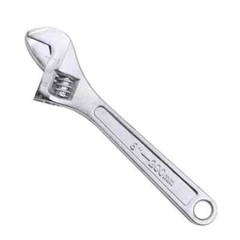 Adjustable Wrench Set Chrome Vanadium Steel 8”,10”,12”,15”,18”-USA