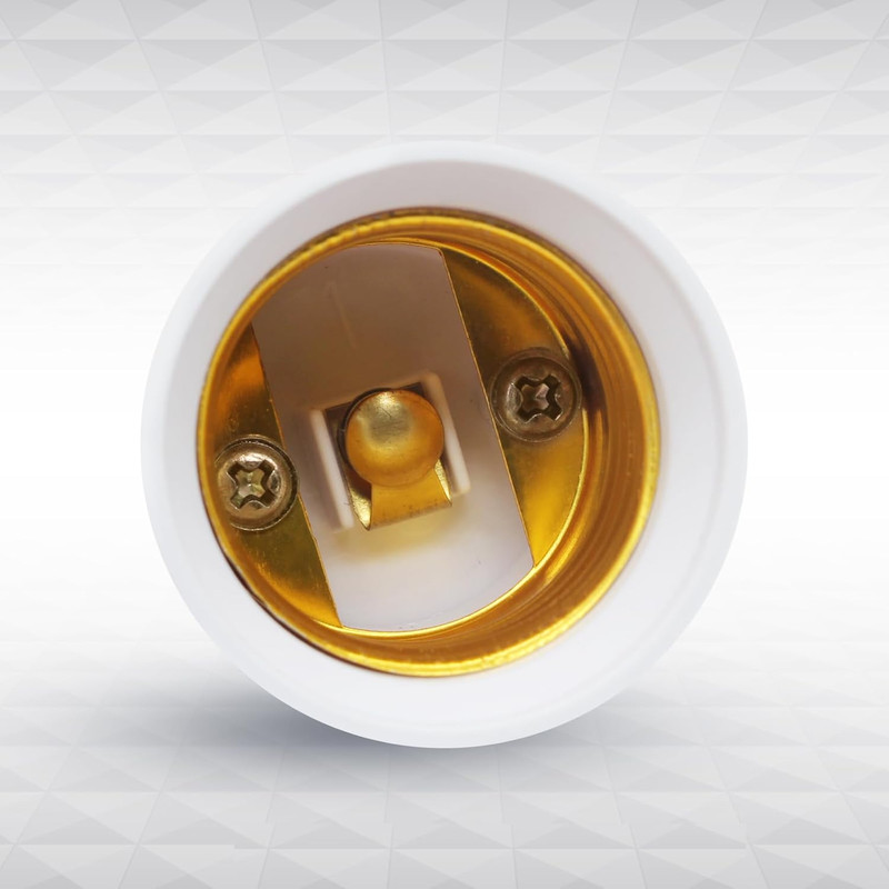 4 Pack E26 Socket Extender, 3CM/1.2 Inch E26 Light Bulb Extension Socket, Lamp H gallery