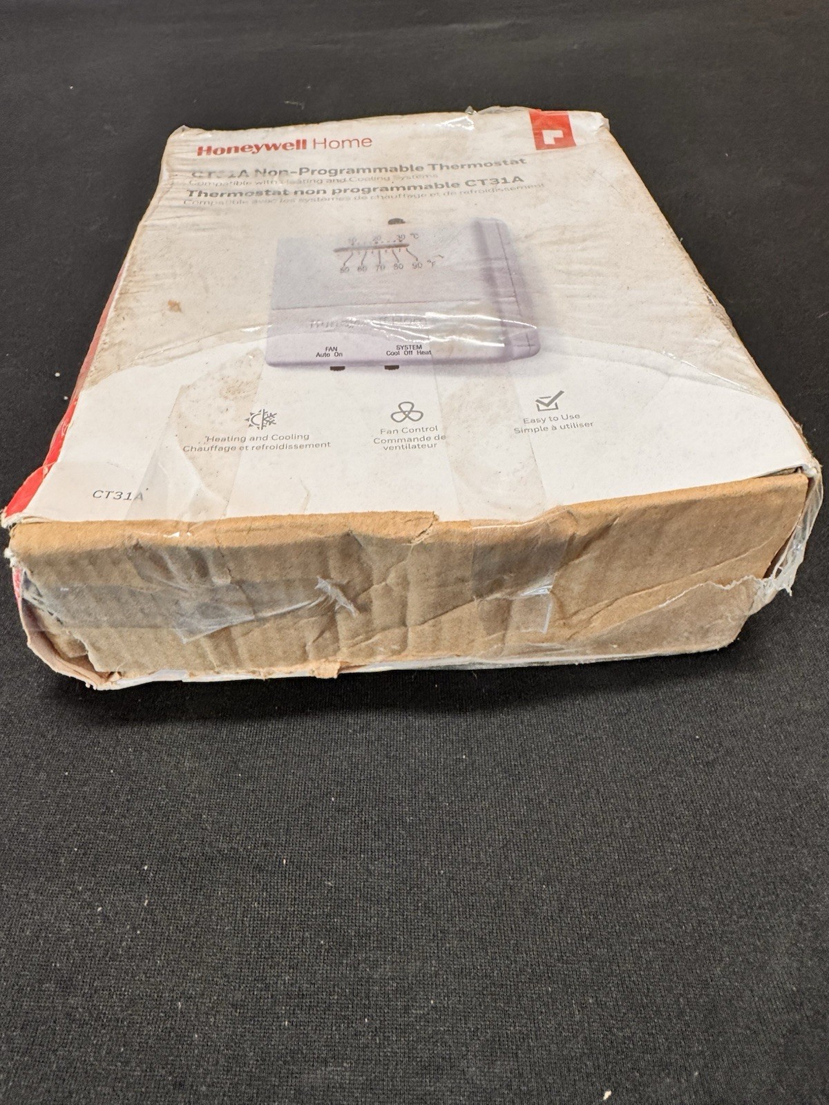 Honeywell Home CT31A Non-Programmable Analog Thermostat Heat/Cool/Off White gallery