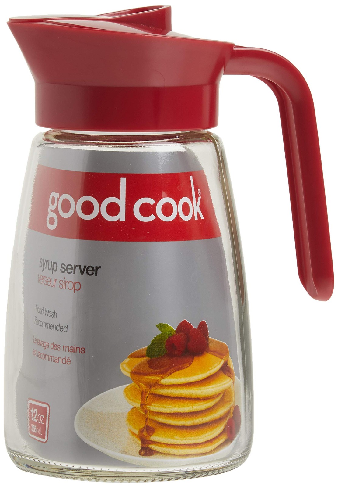 GoodCook Everyday 12 oz Syrup Dispenser Easy Pour Spout Waffle & Pancake Syrup gallery