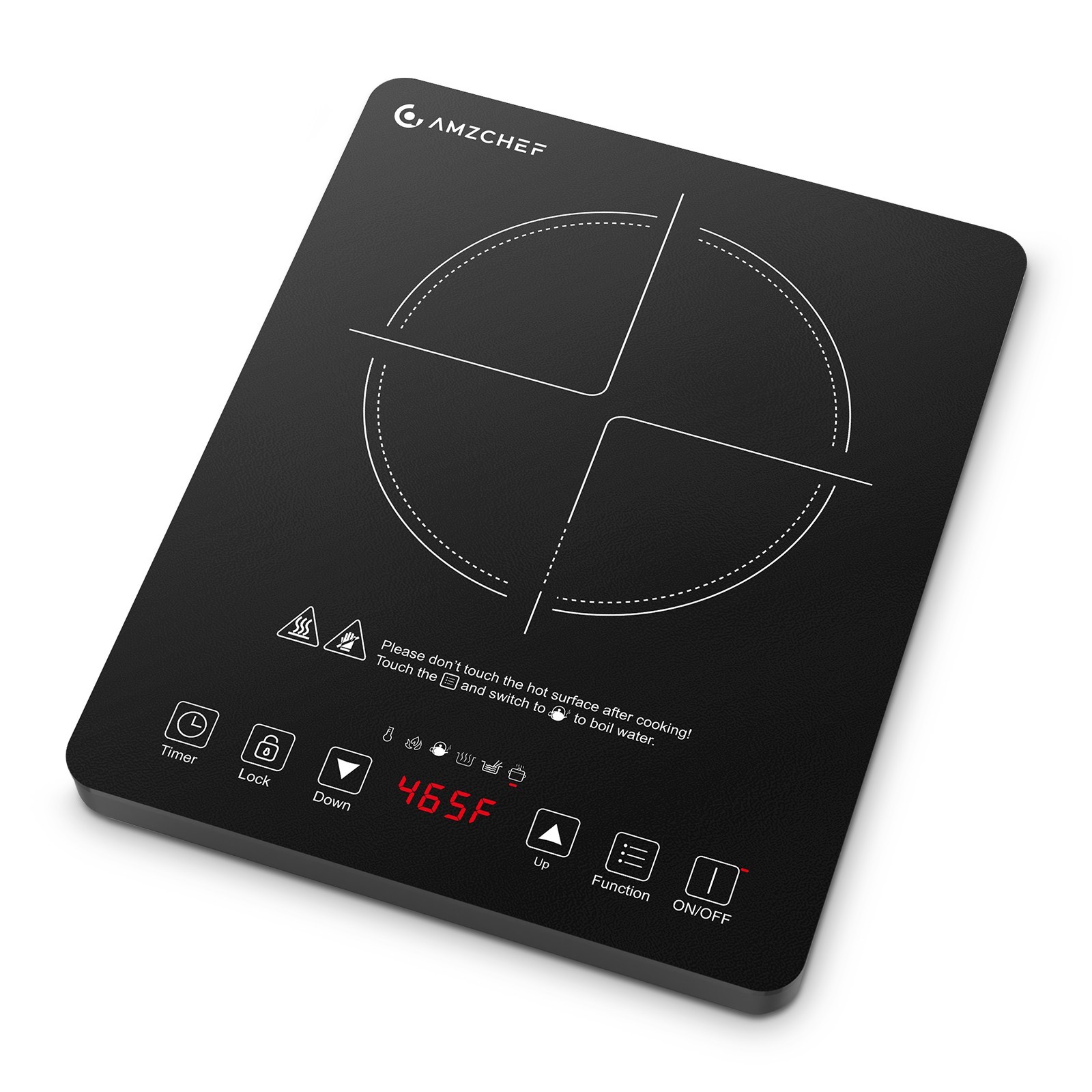 AMZCHEF Induction Cooktop, single stove countertop induction cooker gallery