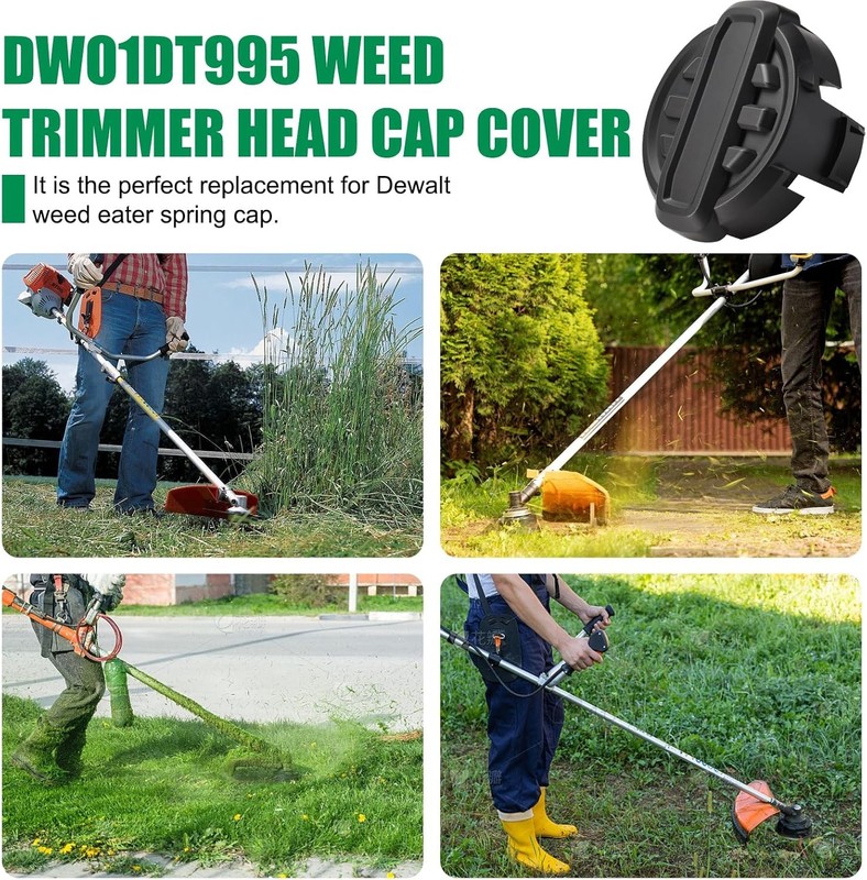 2-Pack Replacement Weed Trimmer Head for Dewalt 20V DCST922P1 DCST922B DCST972X1 gallery