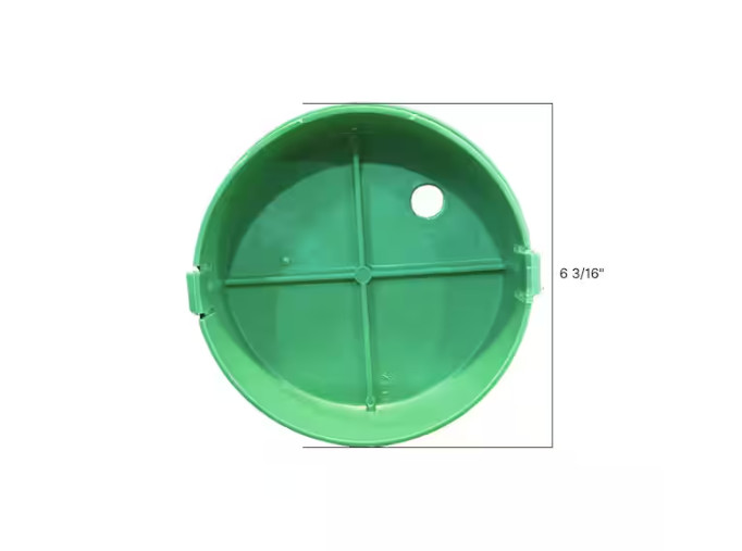 7 in. Round Irrigation Ground Valve Box Lid gallery