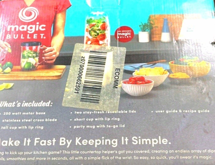 MAGIC BULLET Your Personal Kitchen Blender MB-BX315F-23 new Open Box (READ) gallery