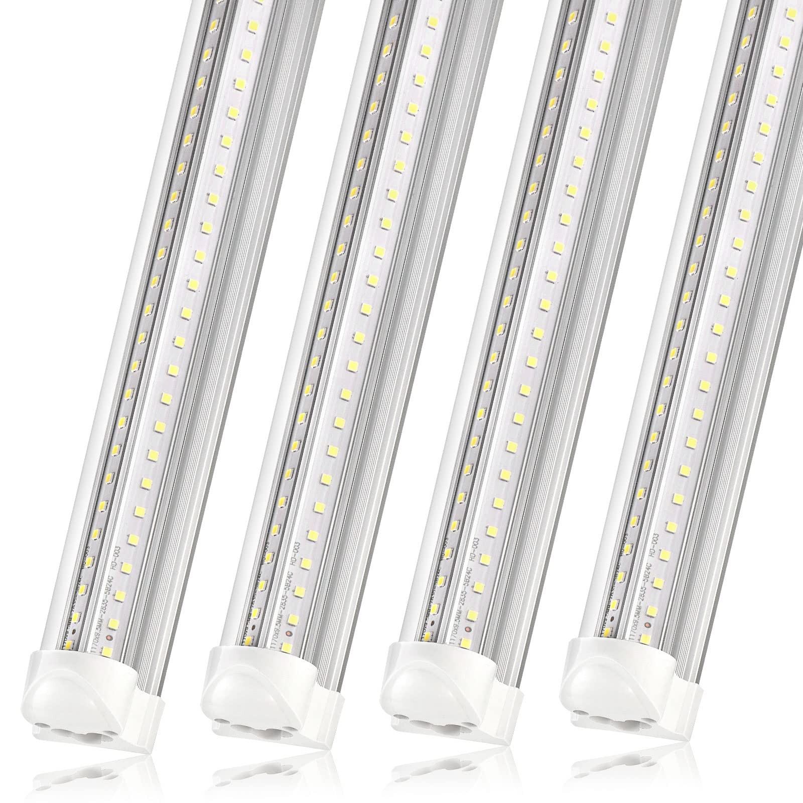 LED Shop Light 4FT, T8 Integrated LED Tube Light Fixture, 40W 5200LM 5000K, V... gallery