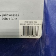 Twin Sheet Set Riyal Blue Swift Home 1800 Series 4 Piece gallery