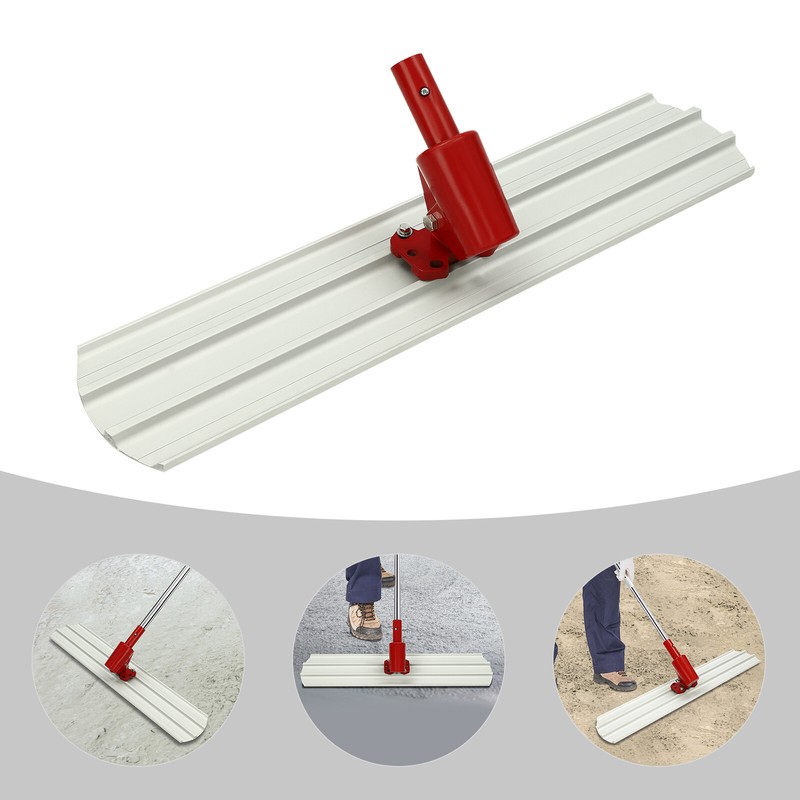 Manual Rectangular Concrete Trowel Round Ends Concrete Finishing Tool Trowel gallery