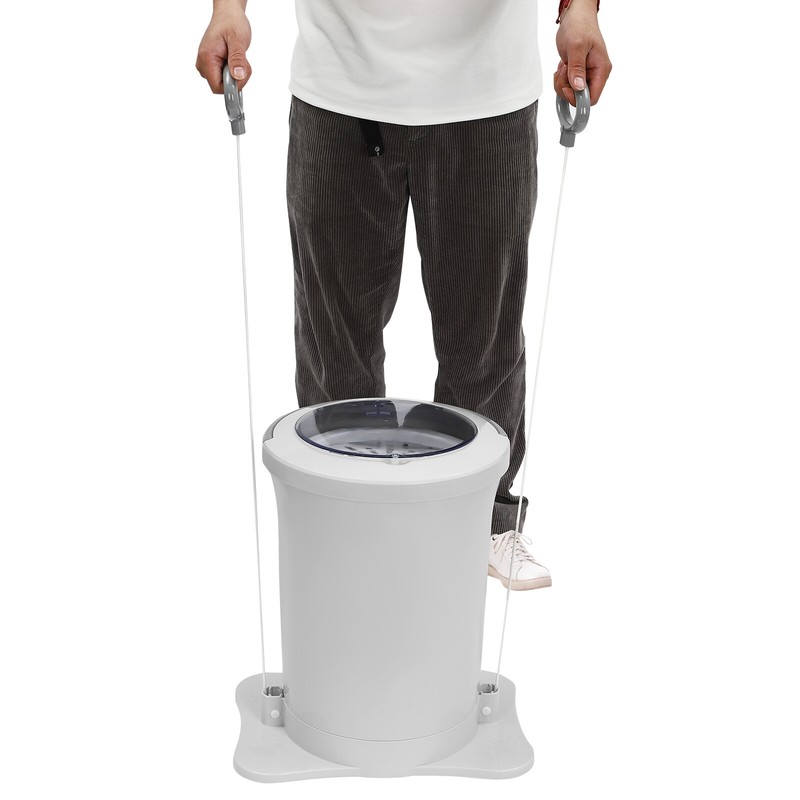 Mini Dryer Portable Compact Clothes Spin Dryer Manual Home Laundry Dryer NEW gallery
