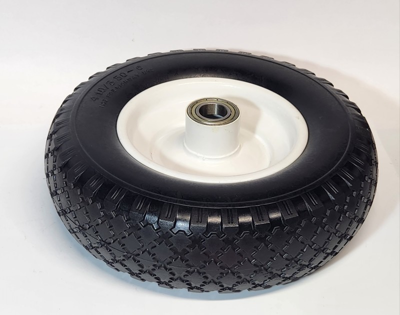 12-Inch Flat Free Solid Polyurethane Tire for Trailers & Carts gallery