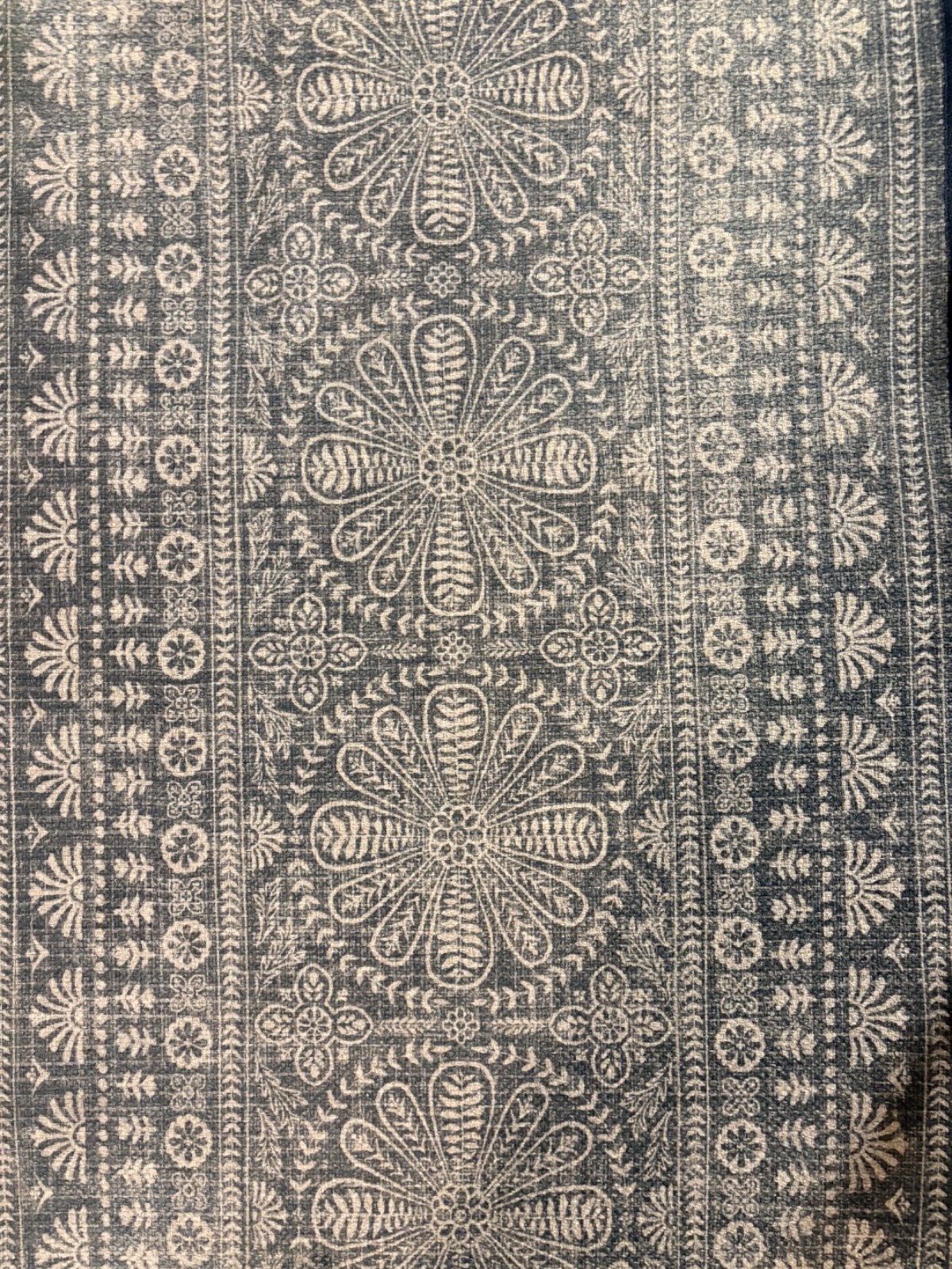 Black/Beige Ruggable Runner Rug gallery