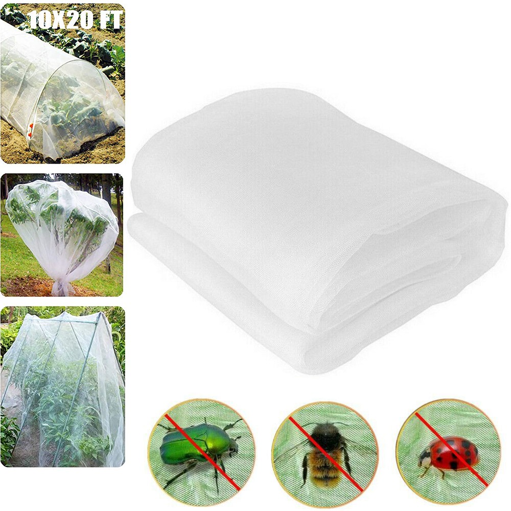 10 x 20ft Mosquito Garden Bug Insect Netting Barrier Bird Net Plant Protect Mesh gallery