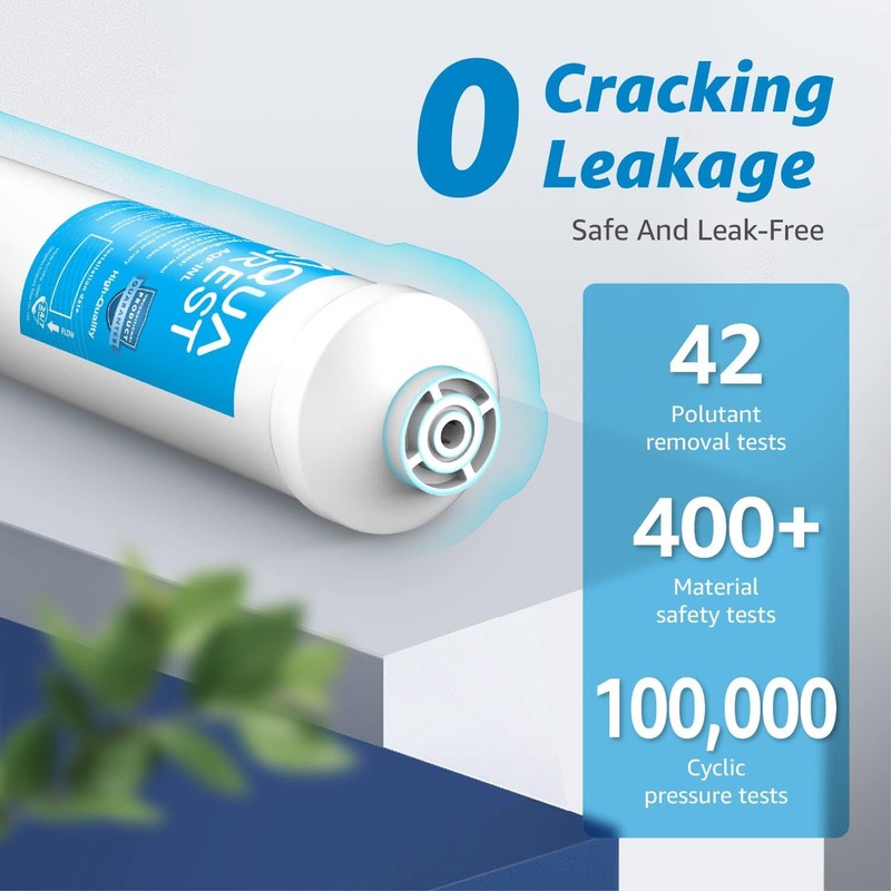 AQUA CREST Inline Water Filter for Refrigerator,Ice Maker,Under Sink System gallery