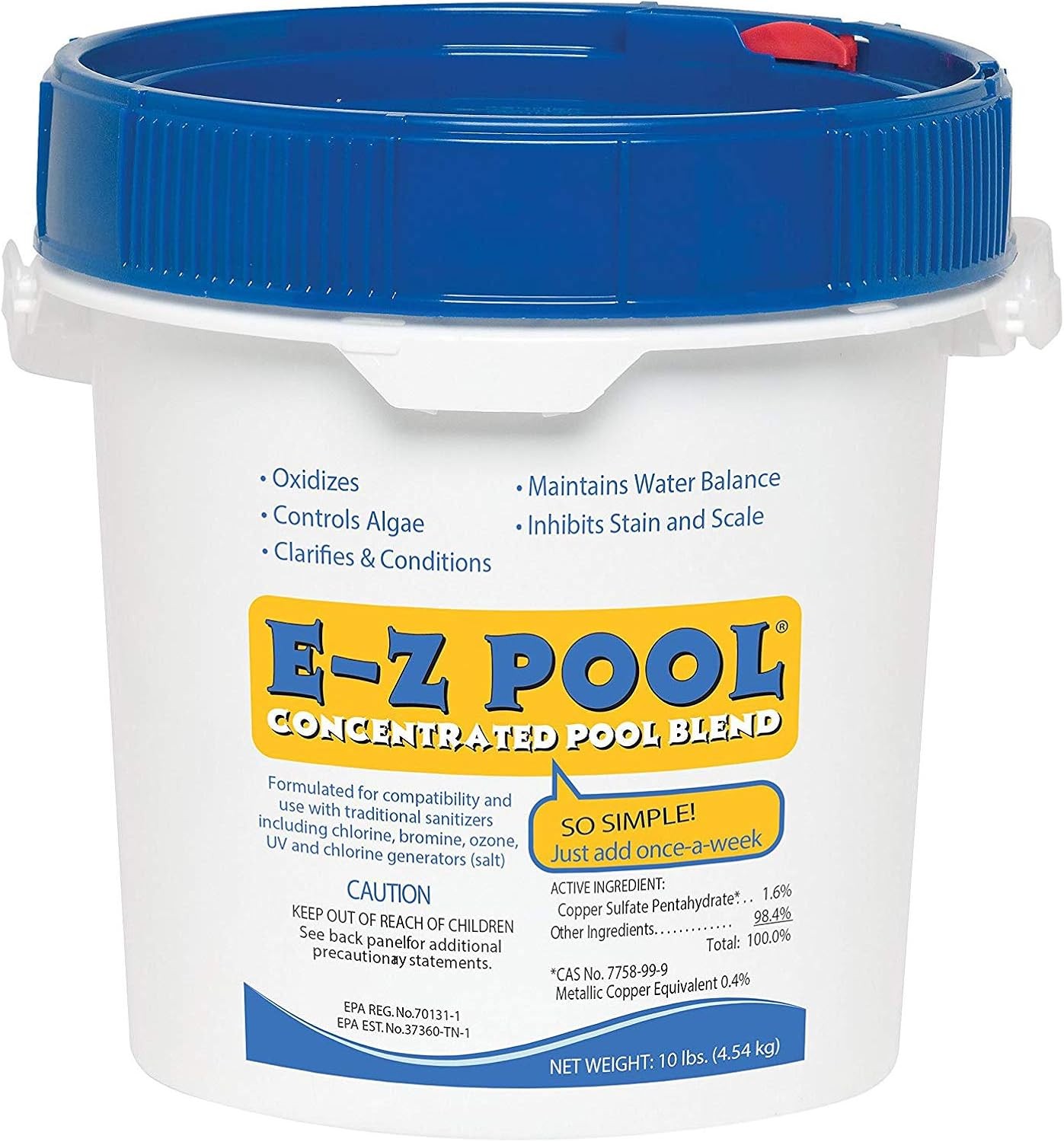 E-Z Pool Concentrated Pool Blend Water Care 10lb. gallery
