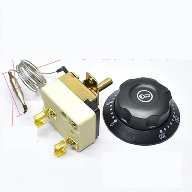 Switch Rotary Temperature Control Switch Controller 30-110 Degrees 50-300°C Part gallery